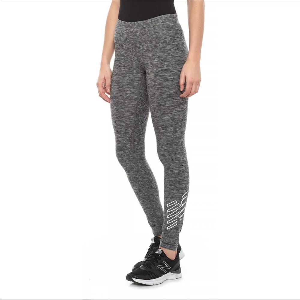 New Balance Women’s Leggings Black White Spacedye XS - NBDry - NWT